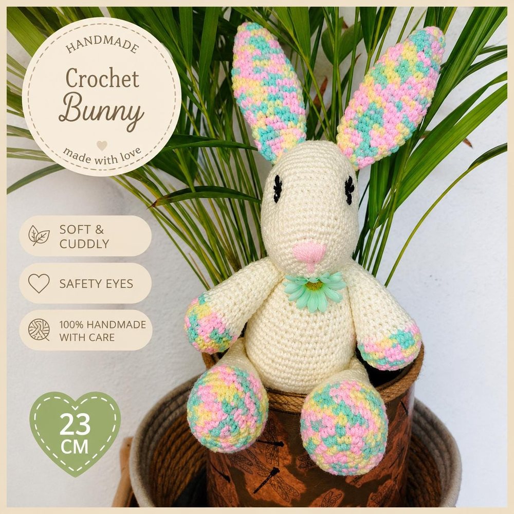 Pastel candy bunny rabbit